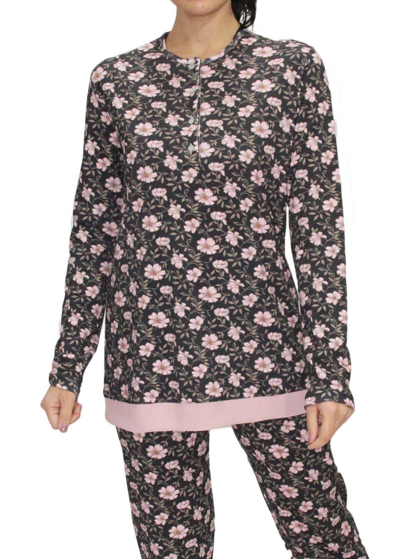 Pigiama Serafino Donna I2302 Fida - evabiancheria